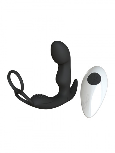 Prostate massager with wireless remote control Taurus, color: Black (INFINITE MEN)